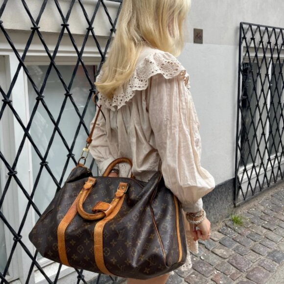 PRICE DROP! Louis Vuitton Monogram Keepall Bandouliere 45 - Picture 1 of 15